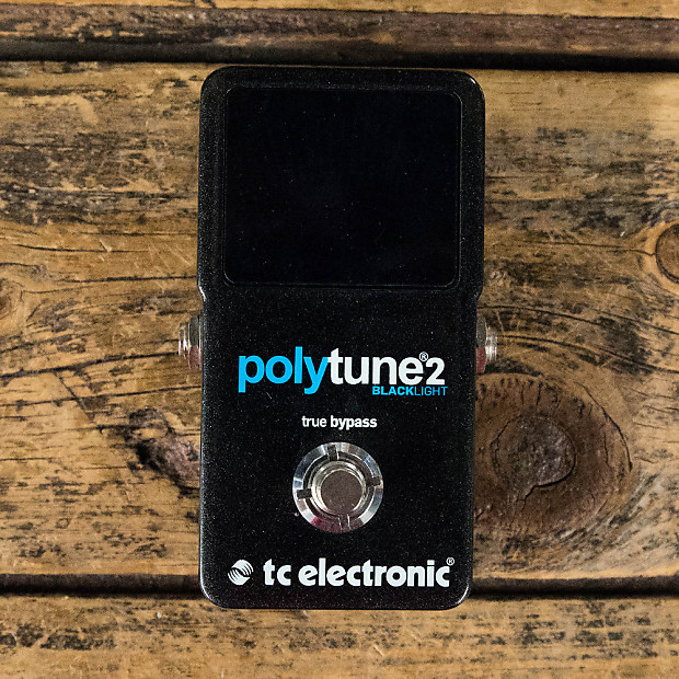 TC Electronic Polytune 2 Blacklight Polyphonic Tuner Pedal | Reverb