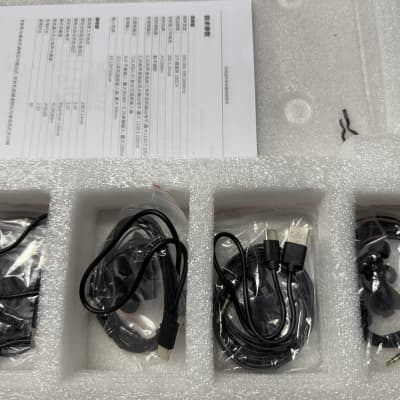 Xtuga SEM200 - Stereo In Ear Monitor System. IEM 4 Receivers Black Metal image 7