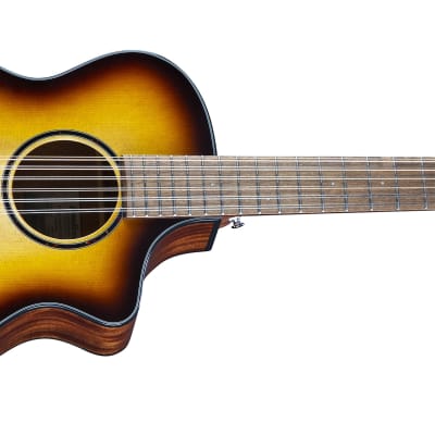 Breedlove Discovery S Concert Edgeburst 12-String CE Sitka Spruce/African Mahogany image 5