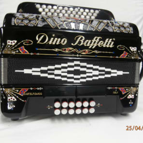 DINO BAFFETTI GL-II-A PROFESSIONAL button accordion 12 bass