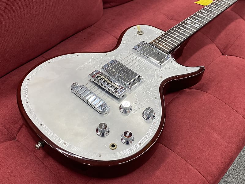 Deviser Zemaitis Custom Guitar replica 1993 - Aluminum Metal Top with Mahogany Body MIJ image 1