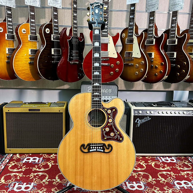 Gibson SJ-200 EC Cutaway 2007 Natural SJ-200 2007 | Reverb
