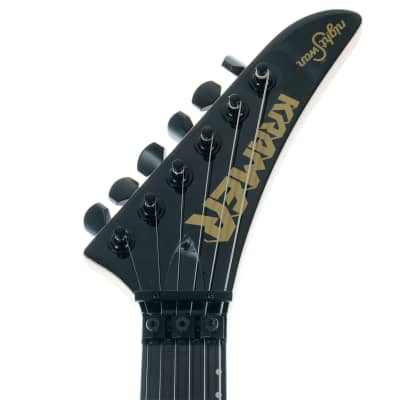 Kramer Nightswan, Left-Handed Electric Guitar, Jet Black Metallic image 6