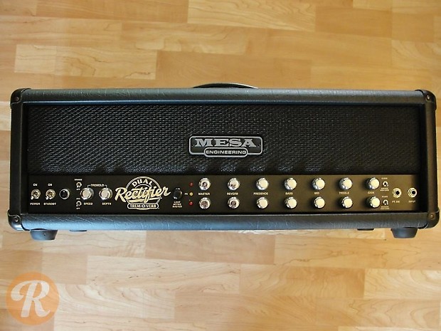 Mesa Boogie Dual Rectifier Trem-o-Verb 2-Channel 100-Watt Guitar Amp Head image 1