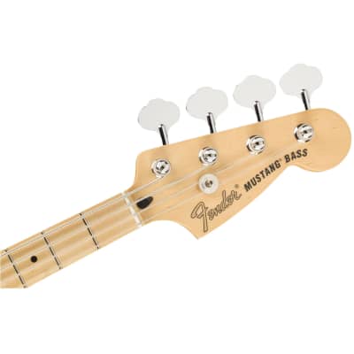 [PREORDER] Fender Limited Edition Player Mustang Bass PJ Guitar, Maple FB, Butterscotch Blonde image 5