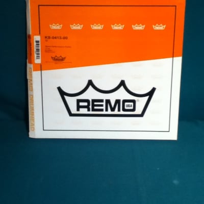 Remo 13" White Max Marching Snare Drum Top (Batter) Head KS-0413-00 image 1