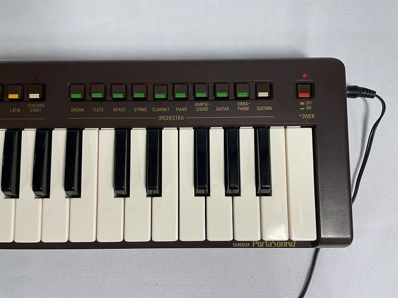 Vintage 80s Yamaha Portasound PS-3 Brown Works Great