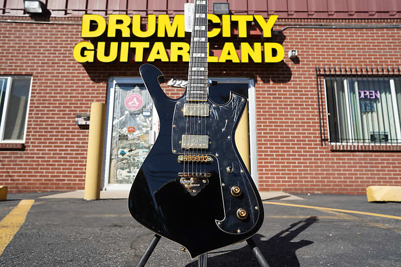 Ibanez FRM 350 Black Paul Gilbert 6-String Electric Guitar w Ibanez FRM 350 Black Paul Gilbert 6-String Electric Guitar w