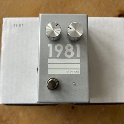 Reverb.com listing, price, conditions, and images for 1981-inventions-lvl-full-range-overdriver