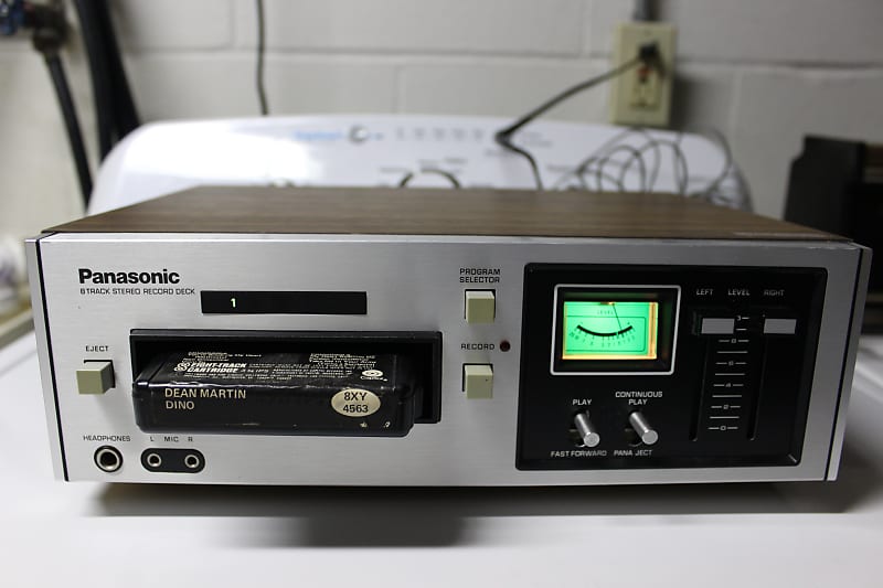 Restored Panasonic  RS-805US 8 track player (5)  			