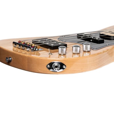 STAGG Electric bass guitar Silveray series "J" model Natural Finish image 7