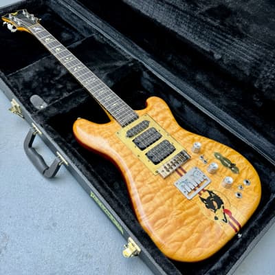 Robert Rusch Jerry Garcia Wolf Guitar Replica image 12