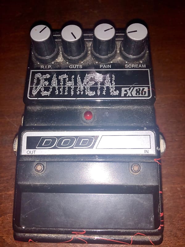 ギター DOD FX86 Death l Used DOD FX86 Death Metal Effect Pedal | Guitar Center