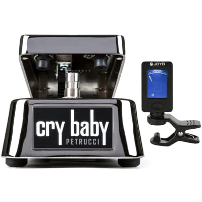 Dunlop JP95 John Petrucci Signature Cry Baby Wah Pedal with Free Clip-On Chromatic Tuner image 1