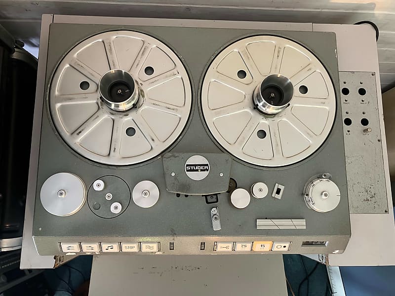 STUDER C37 Tube Reel to Reel Stereo Recorder - many hit records