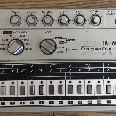 Roland TR-606 Drumatix 1980s - Silver