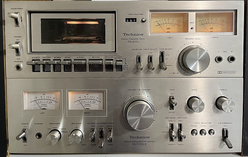 テクニクス　su-7700Ⅱ Oleg's Vintage Audio: Technics SU-7700 Stereo Integrated