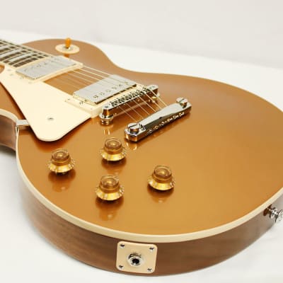 2022 Gibson Les Paul Standard '50s Left-Handed - Gold Top image 3