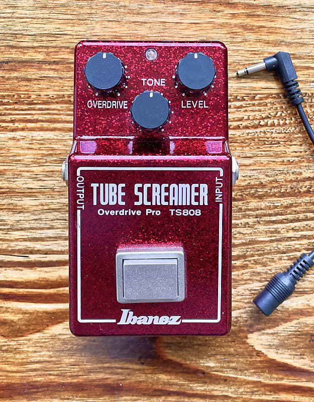 Ibanez TS808 Tube Screamer 40th Anniversary 2019 - Ruby Red Sparkle image 1