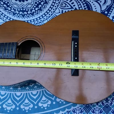 Antique Vintage 1896 Andrew Groehsl Chicago, IL Parlor Guitar Project Brazilian Rosewood image 17