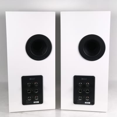 KEF - R3 Series Passive 3-Way Bookshelf Speakers (Pair) - White Gloss image 12