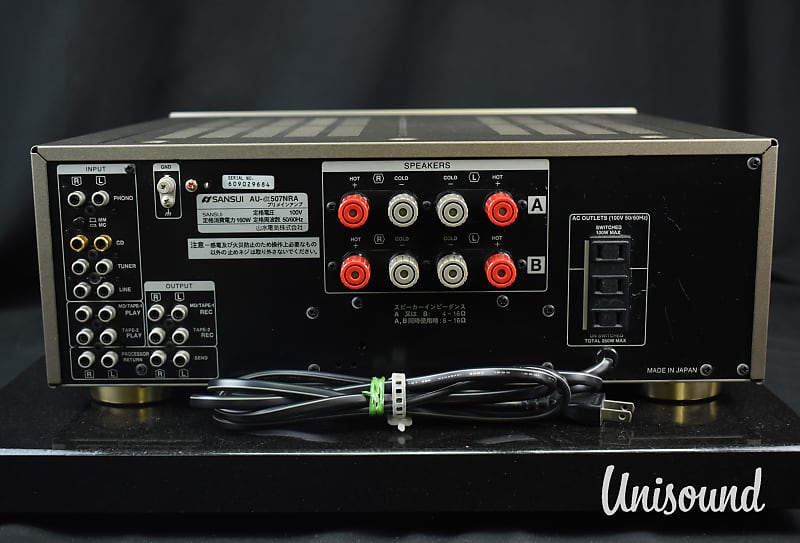 Sansui AU-α507NRA Integrated Amplifier in very good Condition | Reverb