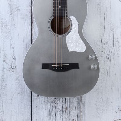 Godin Rialto JR Gray Satina Q-Discrete Acoustic Electric Guitar with Gig Bag image 4