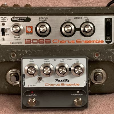 PastFx Chorus Ensemble Deluxe + Switchable True Bypass Mod! ( Ce-1