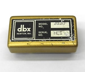 dbx 202C VCA Gold