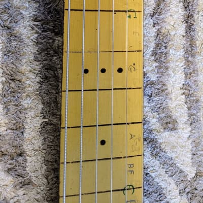 Harmony Lap Steel late 40s early 50s - brown/amber image 6