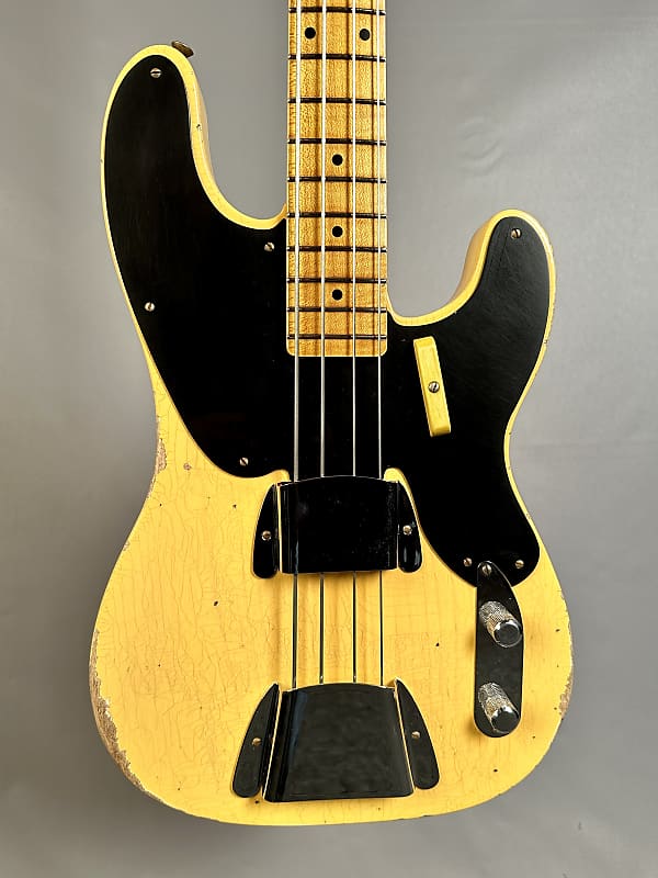 Fender Custom Shop Limited Edition 1951 Precision Bass - Aged Nocaster Blonde image 1