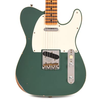 Fender Custom Shop 1959 Telecaster Custom Relic Aged Sherwood Green Metallic (Serial #CZ577755) image 1