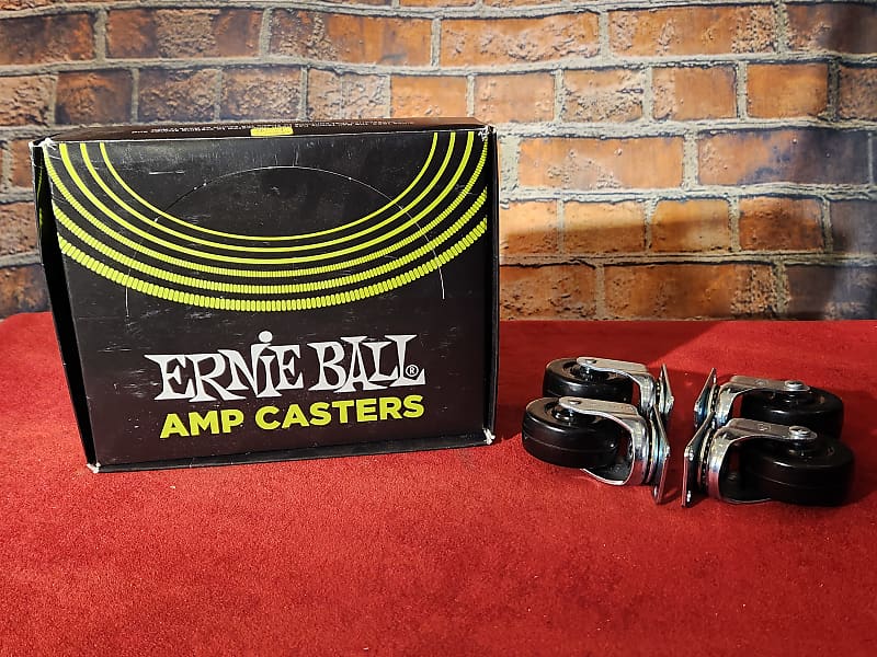 Ernie Ball 2" Heavy Duty Amp Casters w/ Original Box Reverb