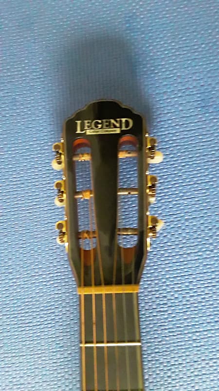 Legend Acoustic Guitar Model 01-232QM serial # 607 Rare | Reverb
