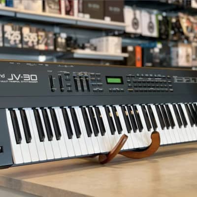 Roland JV-30 61-Key Multi-Timbral Synthesizer 1991 - 1992 - Black image 3