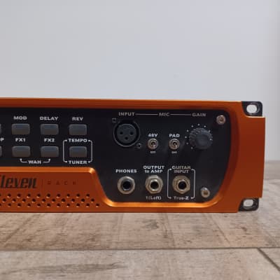 Avid Eleven Rack Guitar Multi-Effects Processor and Pro Tools Interface 2010 - 2017 - Orange image 5