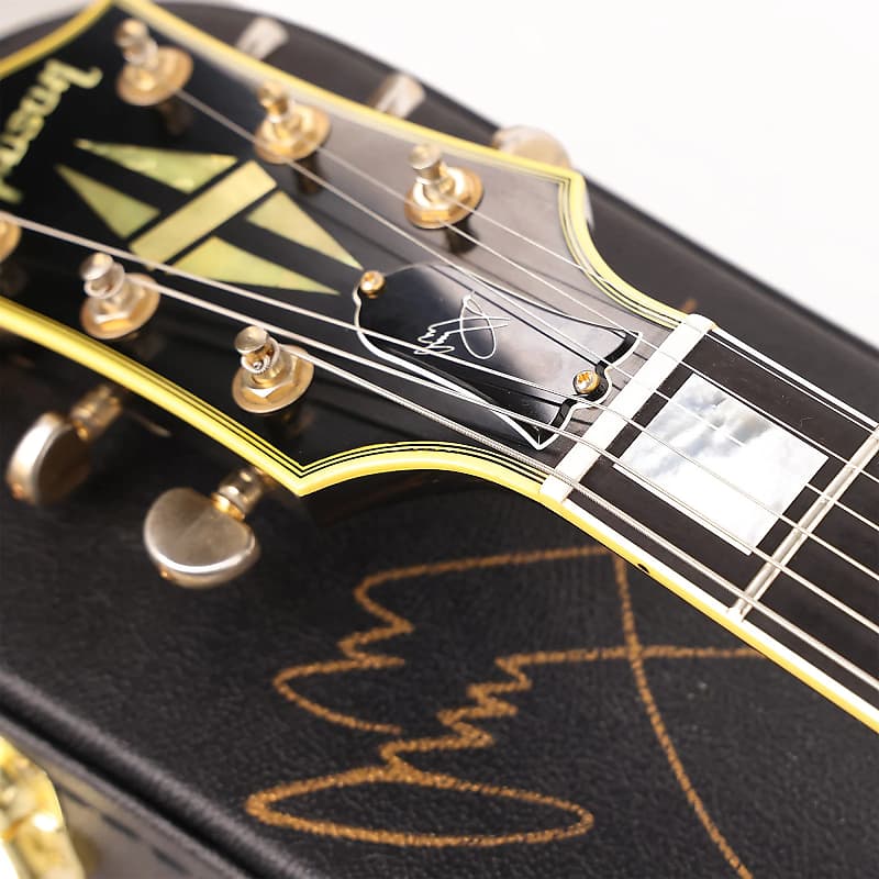Gibson Custom Shop Jimmy Page Signature Les Paul Custom with Bigsby (Signed) 2008 image 9