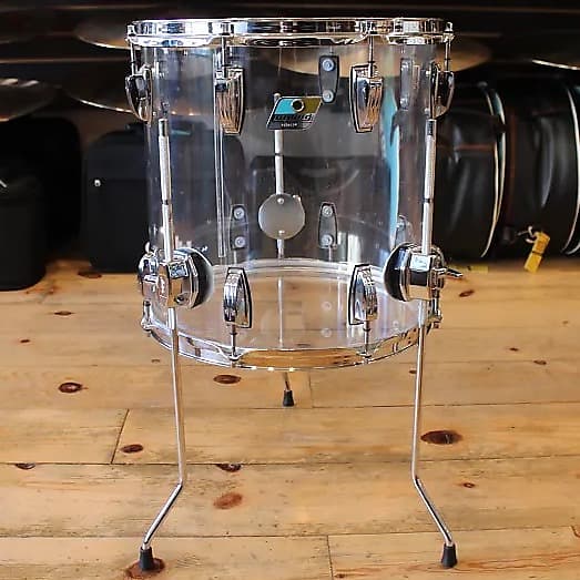 Ludwig vistalite sales floor tom