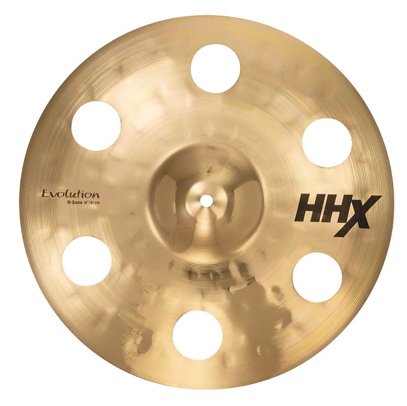 Sabian 16" HHX Evolution O-Zone Crash Cymbal image 1