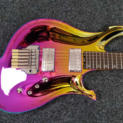 KOLOSS X-Sunset headless  Aluminum body electric guitar image 2