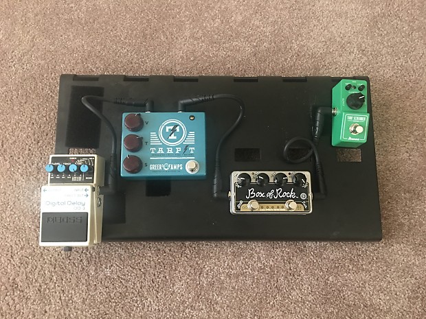 Pedal board w case On Stage GPB3000