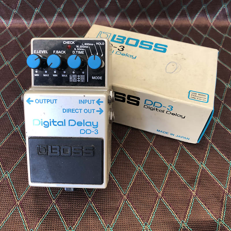 Boss DD-3 Digital Delay Made in Japan - White