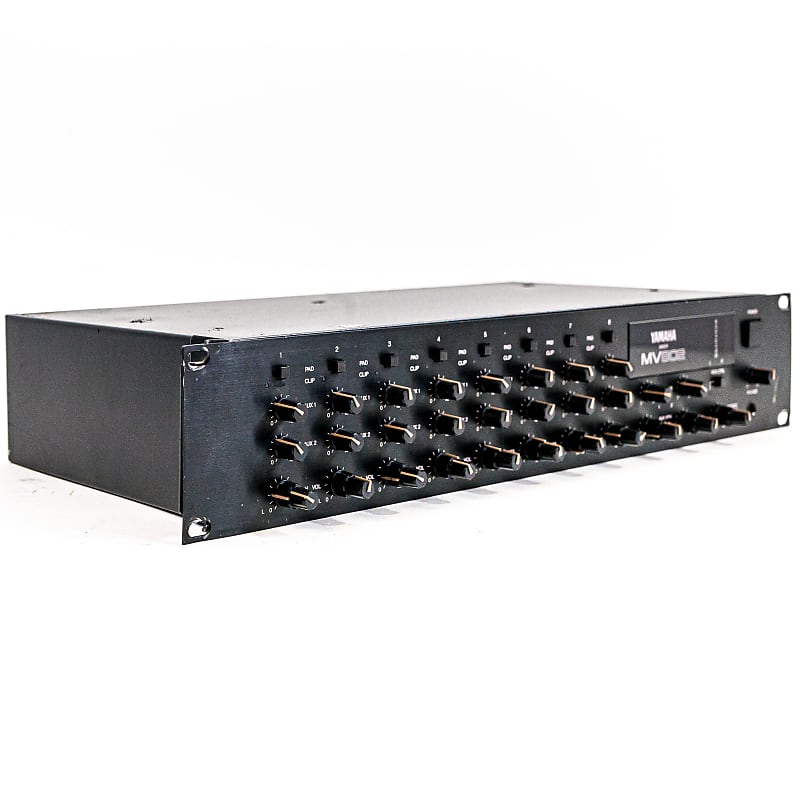 Yamaha MV-802 8-Channel Line Mixer Rackmount | Reverb
