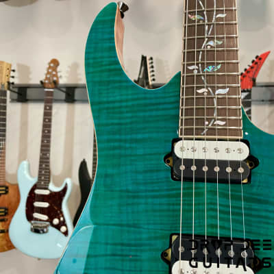 Ibanez J Custom RG8520 Electric Guitar w/ Case (9701)-Green Emerald image 5