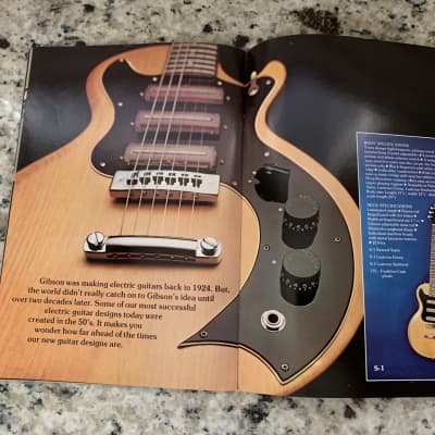 Gibson Solid Body Catalog 1976 L6-S SG Custom Standard Special S-1 Marauder L5-S image 8