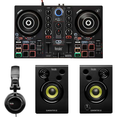 Hercules DJ Learning Kit Inpulse 200 controller, speakers and Headphones image 2