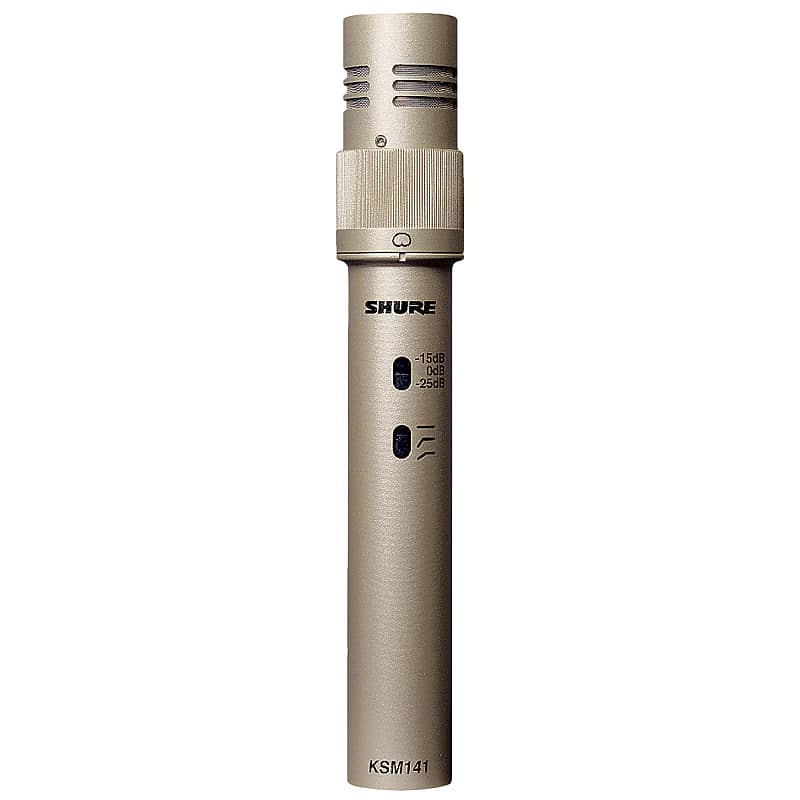 Shure KSM141/SL Dual-Pattern Instrument Condenser Microphone image 1