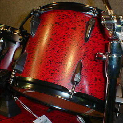 Tama WL52BK RDC Starworks 5-Piece Limited Edition Drum Set - Red Chaos - NOS image 6