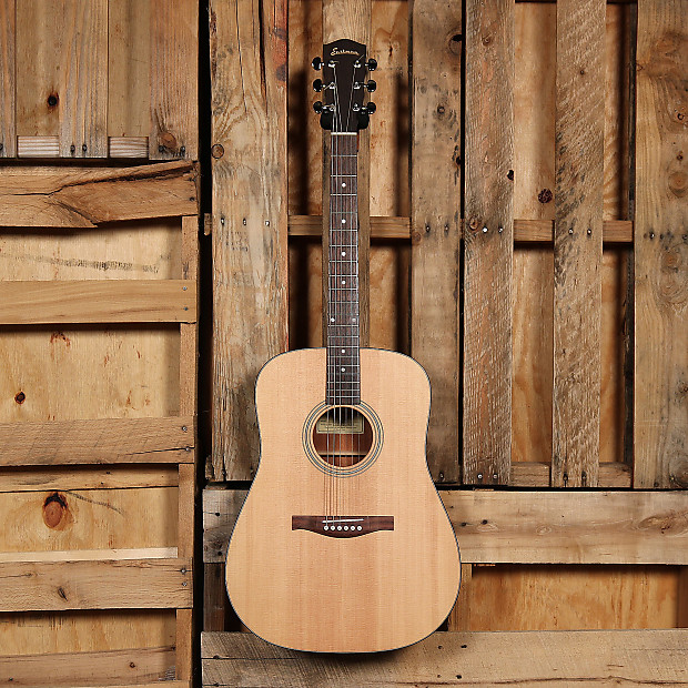 Eastman HE120 Dreadnought Acoustic Guitar w/HSC 2010's | Reverb