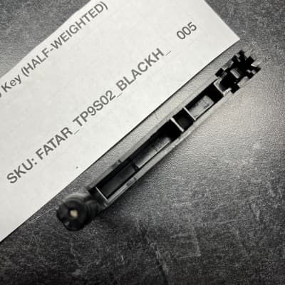 Fatar Replacement HALF Weighted SHARP/BLACK Key (TP/9S Keybeds) for Kurzweil K2000, Alesis Quadrasynth, Ensoniq SQ2, GEM WX2, Equinox 61, Oberheim OB-3 image 3